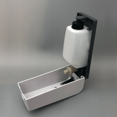 Manual Wall Mounted 400 ml Plastic Sanitizer / Soap Dispenser - EDGE